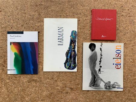 ARTISTI INTERNAZIONALI (EIELSON, ARMAN, JENKINS) - Lotto unico di 4 cataloghi