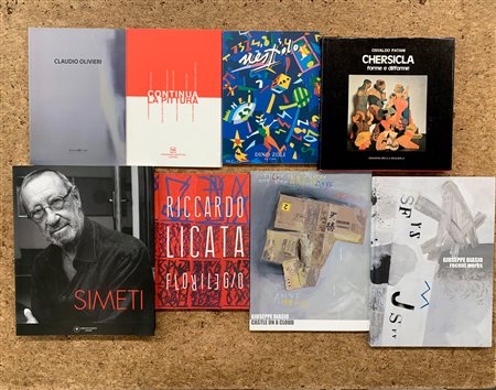 ARTE ITALIANA DEL DOPOGUERRA - Lotto unico di 8 cataloghi