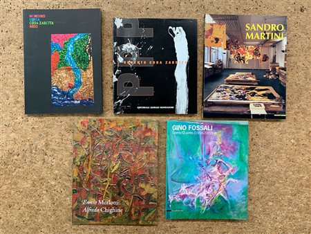 ARTE ITALIANA DEL DOPOGUERRA - Lotto unico di 5 cataloghi