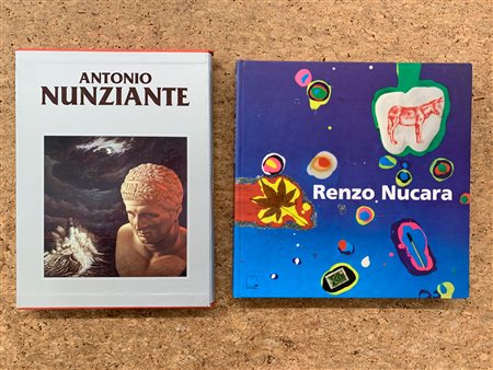 ANTONIO NUNZIANTE E RENZO NUCARA - Lotto unico di 2 cataloghi