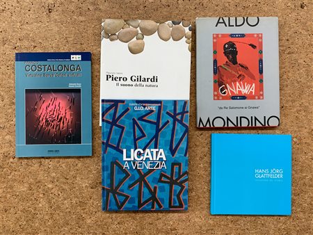 ARTE DEL DOPOGUERRA - Lotto unico di 5 cataloghi