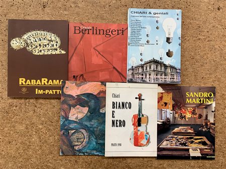 ARTE ITALIANA DEL DOPOGUERRA - Lotto unico di 6 cataloghi