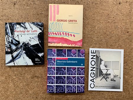 ARTE CONTEMPORANEA ITALIANA  - Lotto unico di 4 cataloghi