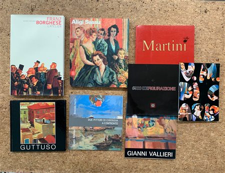 PITTURA FIGURATIVA ITALIANA - Lotto unico di 8 cataloghi