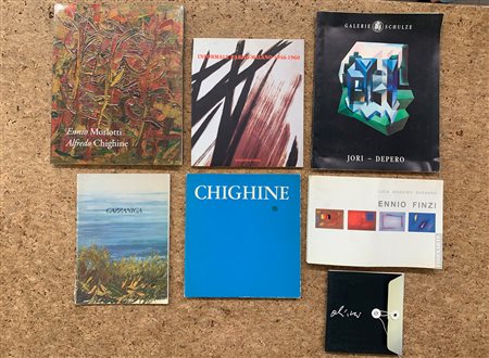 ARTE INFORMALE ED ASTRATTA ITALIANA ED EUROPEA - Lotto unico di 7 cataloghi