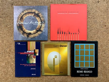 ARTE DEL DOPOGUERRA - Lotto unico di 5 cataloghi