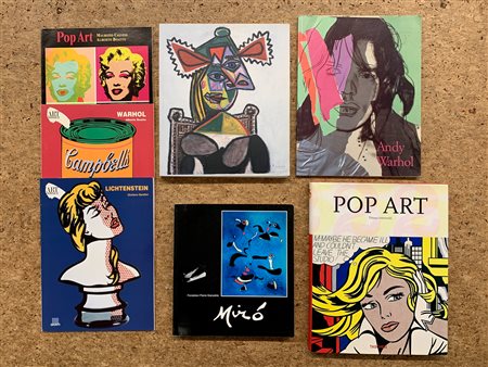 GRANDI MAESTRI DELLA STORIA DELL'ARTE - Lotto unico di 7 cataloghi