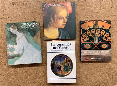 ARTE IN VENETO E TRENTINO - Lotto unico di 4 cataloghi