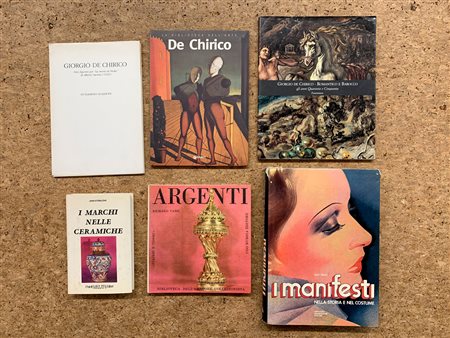 MANIFESTI, ARGENTI E CERAMICHE - Lotto unico di 6 cataloghi