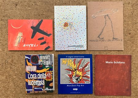 POP ART ITALIANA - Lotto unico di 6 cataloghi