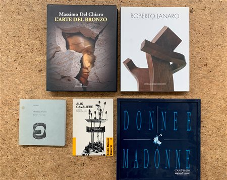 SCULTURA E ARTE ITALIANA - Lotto unico di 5 cataloghi