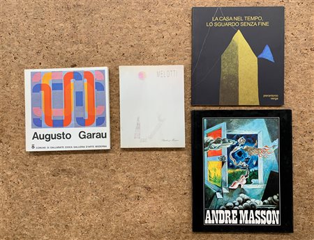 ARTE MODERNA - Lotto unico di 4 cataloghi