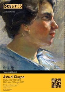 Asta di Giugno 2013 - Online auction of Old Master Paintings , 19th Century Paintings, Modern & Contemporary art, Furniture & Decoration, Silver, Porcelain, Faience, Glass, Sculptures, Art Deco & Art Nouveau and other art objects