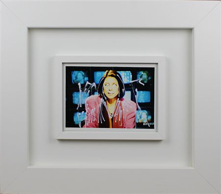 Mario Schifano, La giornalista, 1990-97