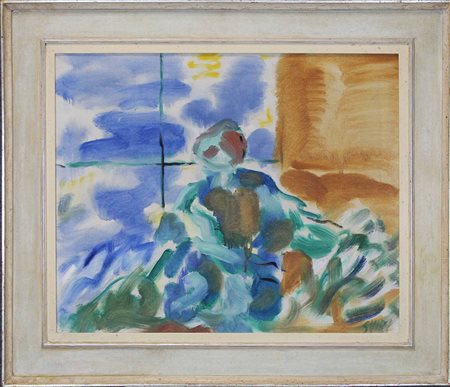 VIRGILIO GUIDI, "L'angoscia",  Anni '50