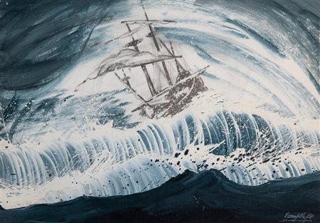 PAOLO BARATELLA Naufragio, 1968