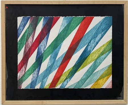 Piero Dorazio "Senza titolo" 1992
litografia a colori
cm 58x75,5
firmata, datata