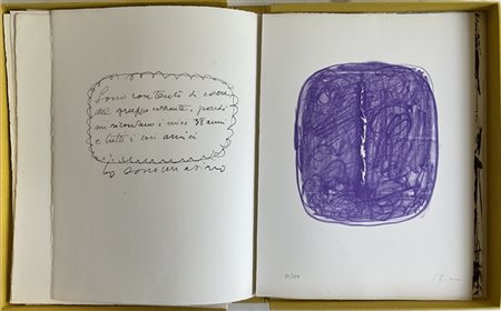 "CORRENTE litografie. 30 anni dopo" 1967
cartella contenente 12 litografie di d