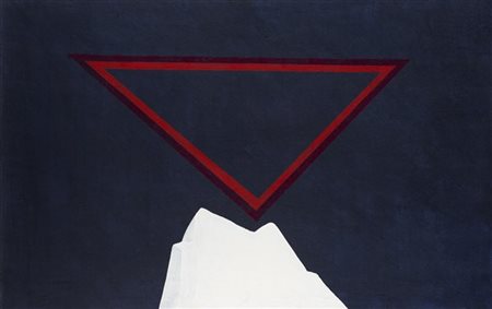 Angelo Verga "Senza titolo" 1973
olio su tela
cm 70x110
firmato e datato al retr