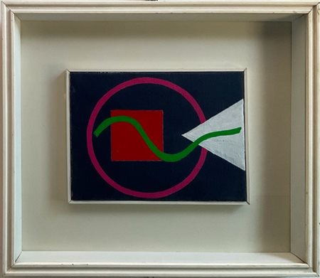 Angelo Verga "RZ" 1971
olio su tela
cm 18x24
firmato, datato e titolato al retro