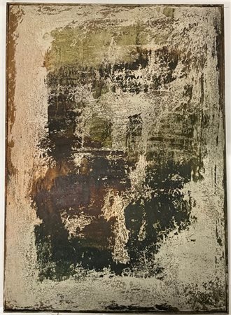 Ugo Recchi "Pittura" 1959
tecnica mista su tela
cm 69,5x50
Firmato e datato '59