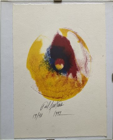 Paul Jenkins "Senza titolo" 1992
litografia a colori
cm 24x16
firmata, numerata