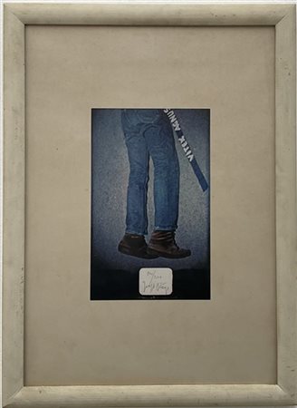 Joseph Beuys "Levitazione in Italia" 1978
stampa offset
cm 68,5x48
firmata e num