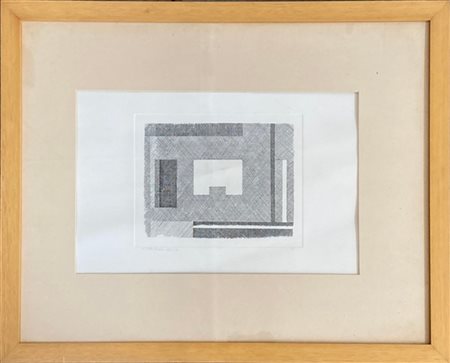 Giovanni Korompay "Alto forno" 
acquaforte
Lastra cm 19x25
Es. 21/50 firmata, nu