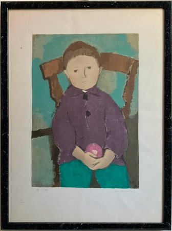 Aldo Salvadori "Senza titolo" 
litografia a colori
cm 69x49
firmata e numerata 5