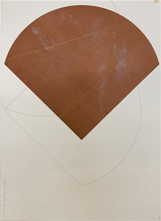 Elio Marchegiani "Senza titolo" 
litografia a colori
cm 50x69
firmata e numerata