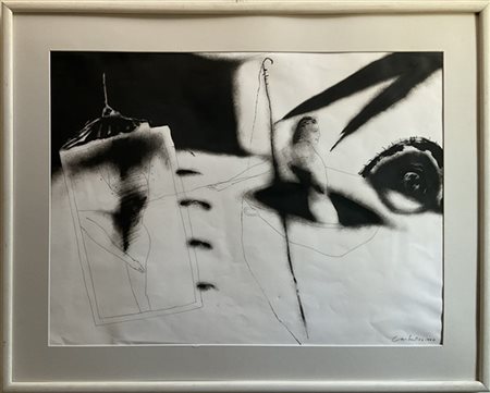 Humberto Castro "P122" 1992
inchiostro su carta
cm 56x74,5
firmato, datato e tit