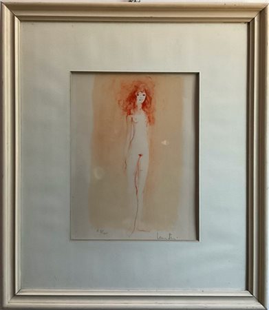 Leonor Fini "Senza titolo" 
litografia a colori
cm 36x27
firmata e numerata 68/1
