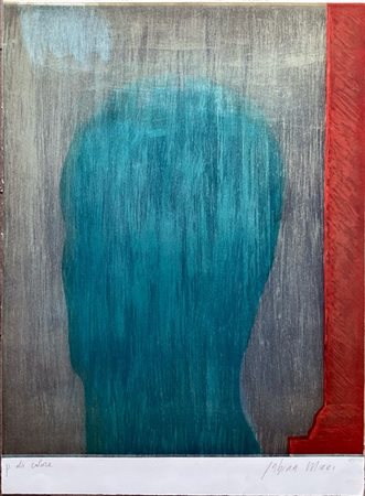 Sabina Mirri "Il visibile dell'invisibile" 1992
acquatinta
(lastra cm 62x50; fog