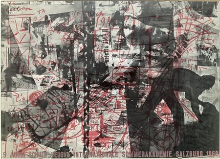 Lotto composto da due manifesti espositivi della "schule Vedova internationale