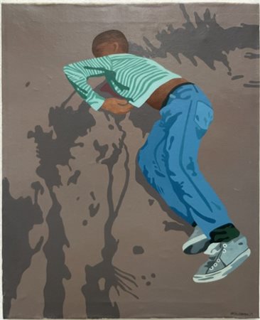 Attilio Steffanoni "A little boy" 1969
olio su tela
cm 50x40
firmato e datato in