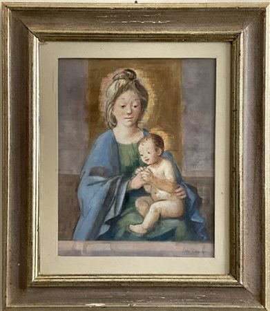 Luigi Filocamo "Senza titolo" 
olio su tela
cm 50x40
firmato in basso a destra.