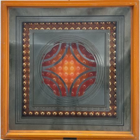 Eduardo Sanz Fraile "Senza titolo" 1969
scultura a tecnica mista
cm 55x55x6
etic