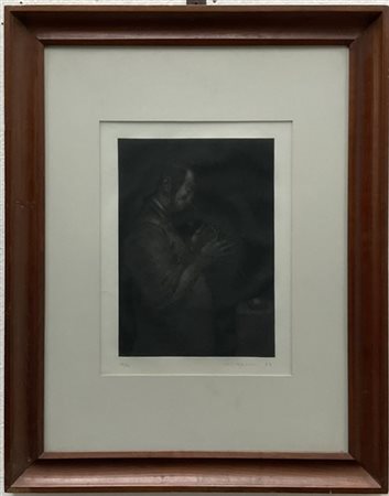 Wainer Vaccari "Senza titolo" 1996
acquaforte
lastra cm 30x22
firmata, datata e
