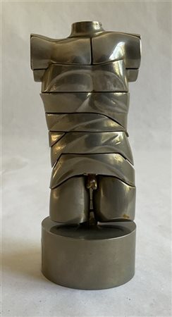 Miguel Berrocal "Mini David (Opus 107)" 1969
scultura multiplo in Zamak nichelat