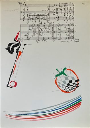 Giosetta Fioroni Lotto composto da tre serigrafie a colori
cm 69,5x49,5
firmate