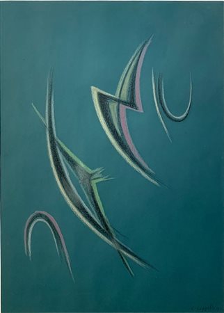 Carmelo Cappello "Forme nello spazio" 1974