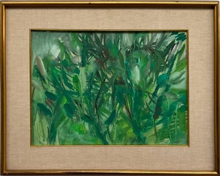 Pompilio Mandelli "Senza titolo" 1957
tecnica mista su carta
cm 34x44
firmato e