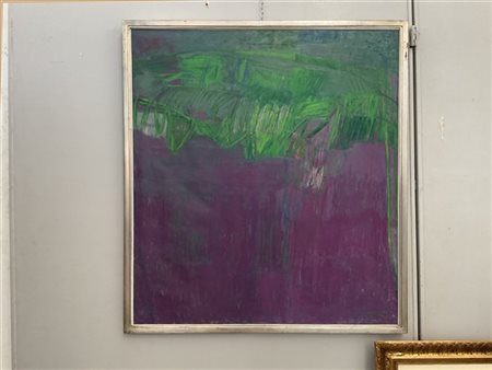 Ferruccio Marchetti "Profilo di collina" 1972
olio su tela
cm 90x80
firmato e da