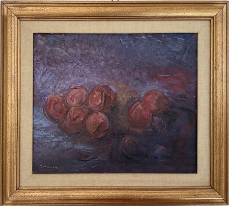 Goliardo Padova "Natura morta" 1968
olio su tela
cm 30x35
firmato in basso a sin