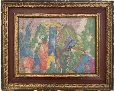 Attilio Forgioli "Senza titolo" 1993
tecnica mista su tela
cm 25x35
firmato in b