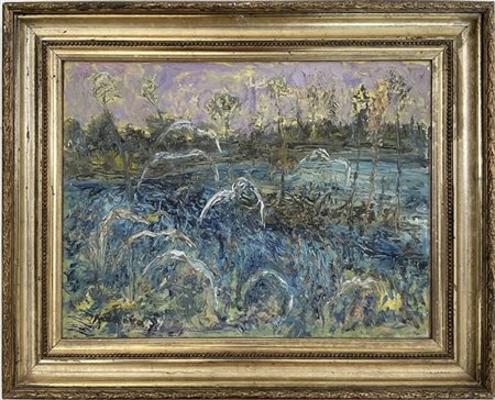 Goliardo Padova "Paesaggio" 1967
olio su tela
cm 30x40
firmato in basso a sinist