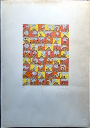 Pablo Echaurren "Molto positivo il risultato dell'elettroencefalogramma" 
litogr