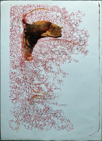 Piero Guccione "Senza titolo" 1968
litografia
cm 70x50
firmata, datata e numerat