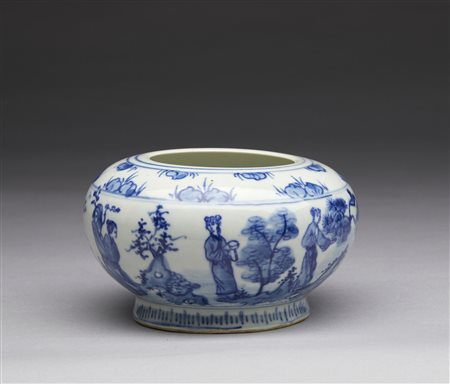  Arte Cinese - Vaso lavapennelli
Cina, dinastia Qing, XIX secolo.
