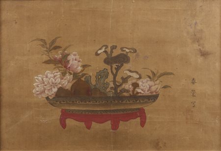  Arte Cinese - Composizione vegetale
Cina, dinastia Qing, XVII secolo
.